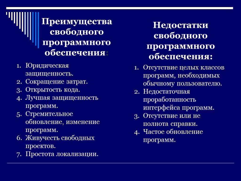 4 в чем преимущества лицензионного программного обеспечения. Преимущества программного обеспечения. Преимущества свободного программного обеспечения. Достоинства и недостатки программного обеспечения. Недостатки программного обеспечения.