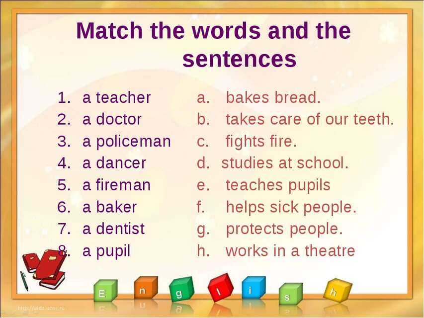 Click on 3 Video activity Key. Match the Words and the sentences. What is your name задания. Английский язык read and Match. What does each of them do