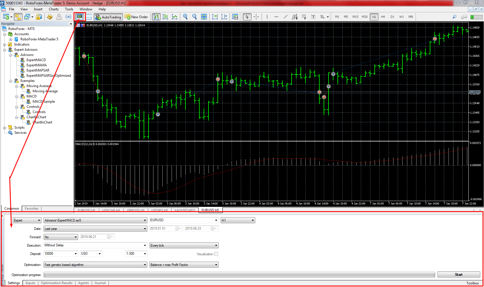 Как установить советник, скрипт, индикатор в терминале meta trader 4