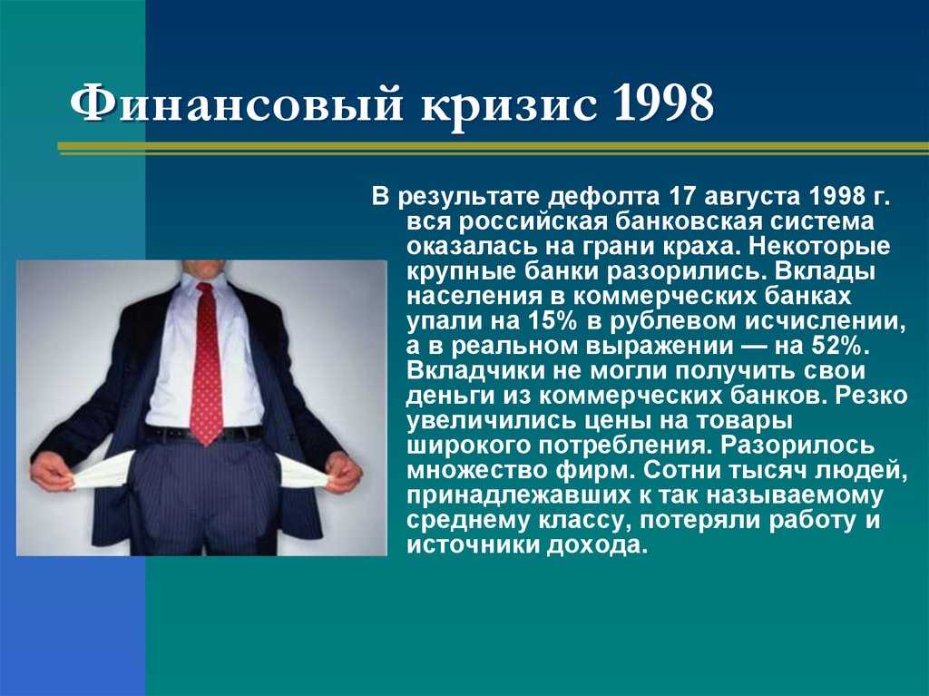 Дефолт это простыми словами для простых. Финансовый кризис в России 1998. Кризис 1998 дефолт. 1998, Август – дефолт, финансовый кризис. Причины финансового кризиса 1998 года в России.