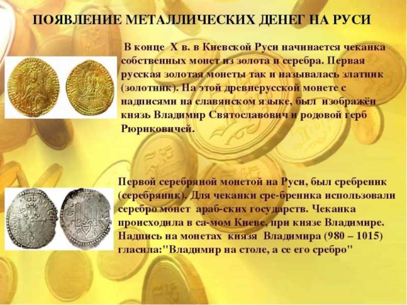 История русских монет